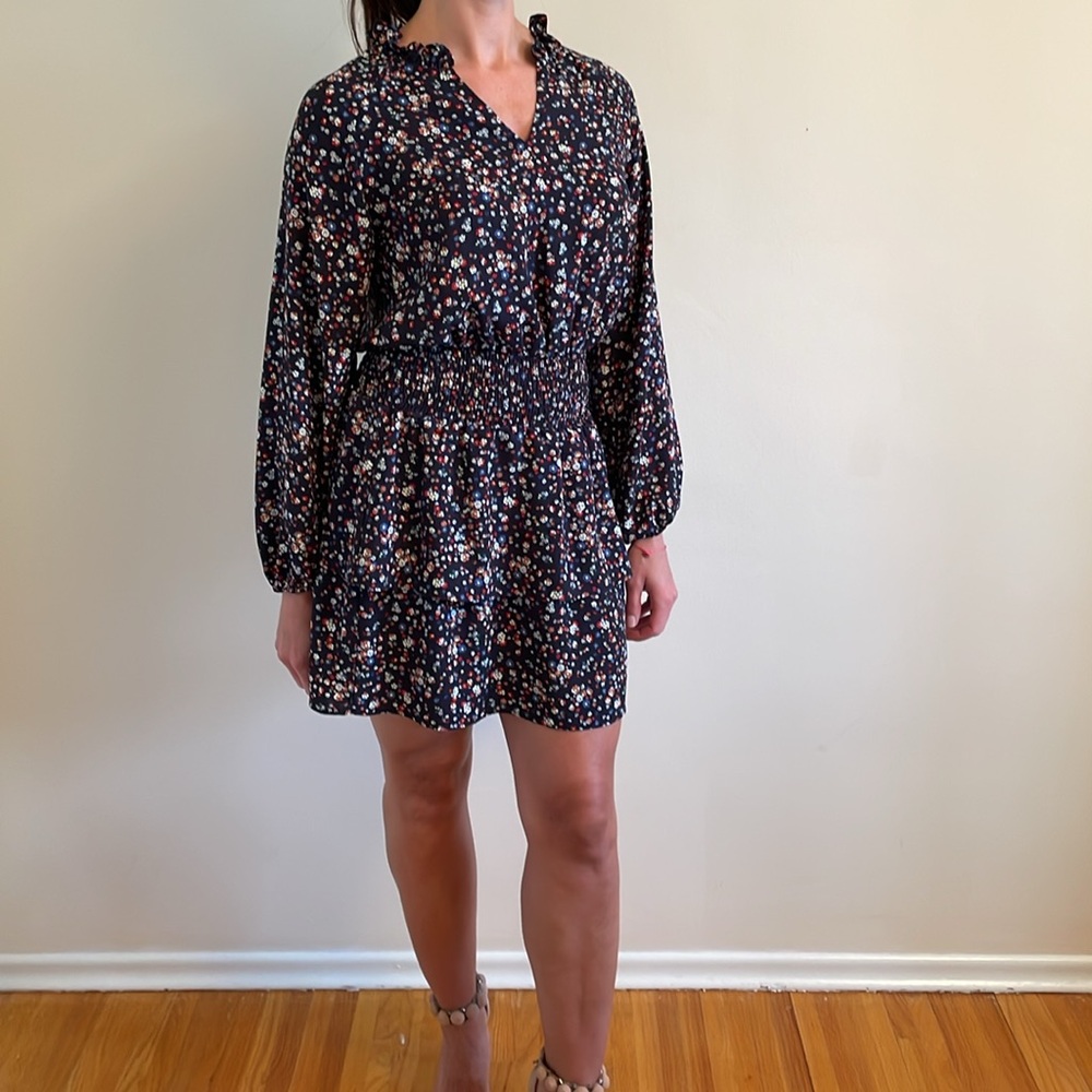 Lord & Taylor Design Lab Floral Smocked Dress